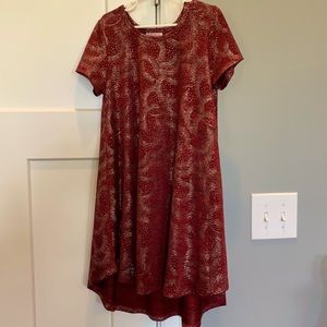 Girl Lularoe Dress Size 8 Fancy Glitter